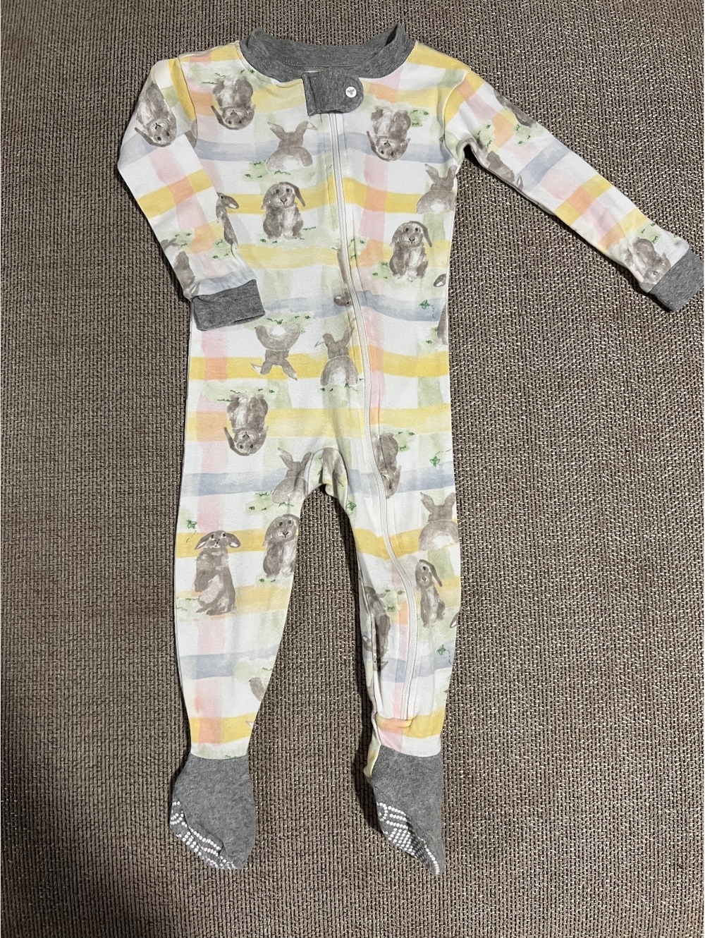Burt’s Bees Easter Footie Pajamas